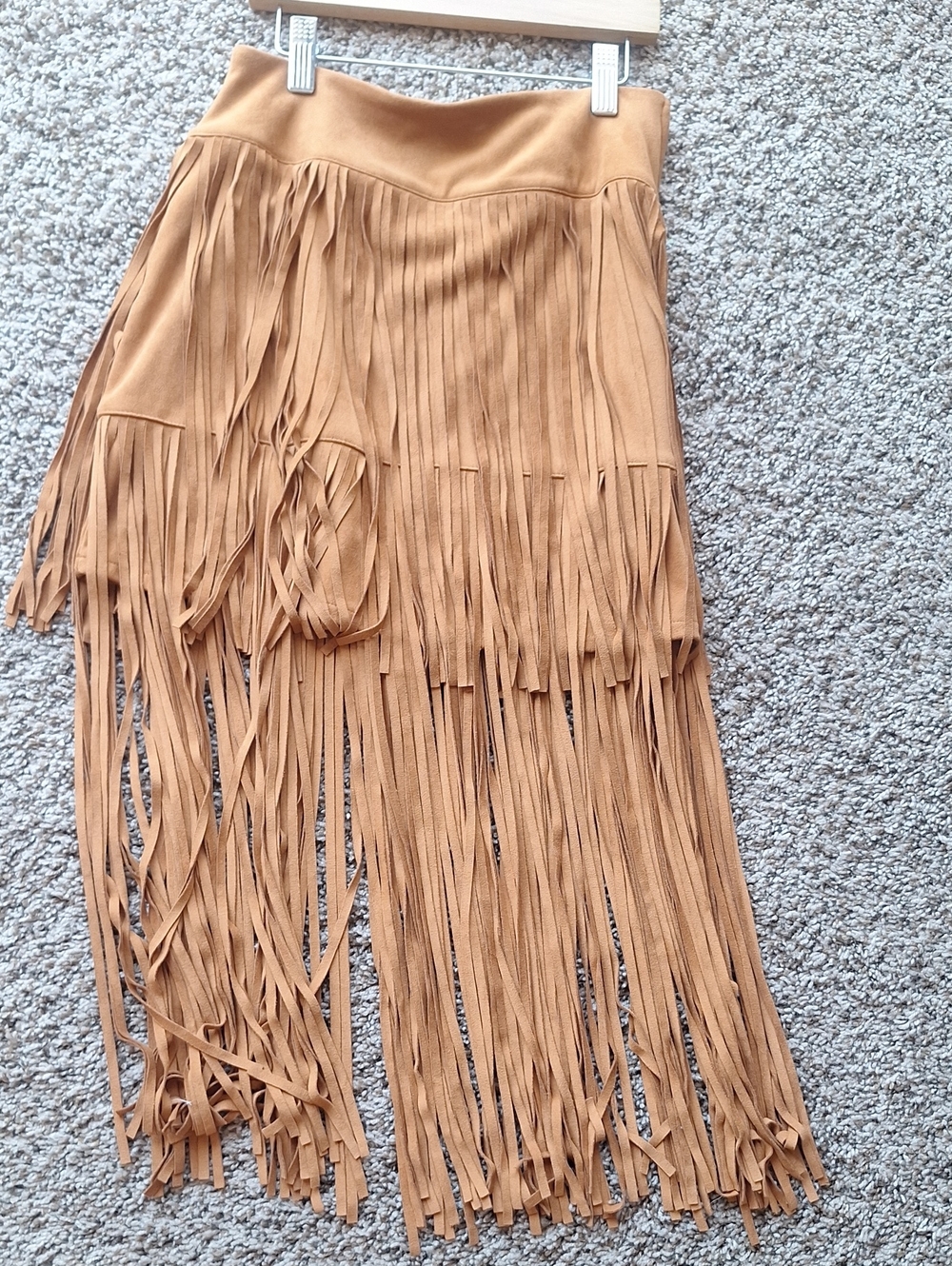 Blue Rain Francesca's Fringe Skirt
